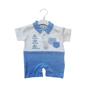 6-9  Blue Mothers Choice Mini Sailor Romper
