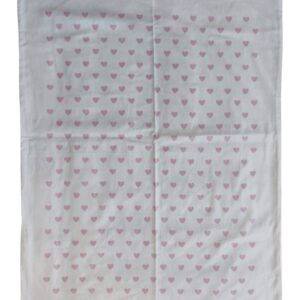 Pink Hearts Baby Cot Duvet Covers