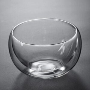 150Ml Double Walled Glass Dessert Bowls