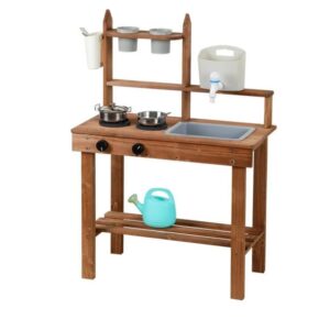 Kids Wooden Outdoor Mud Kitchen