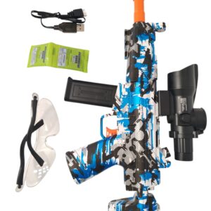Rechargeable Mp5 Gel Bullet Gun - Camouflage Design