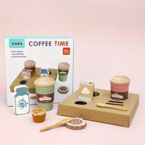Kabi Wooden Coffee Time Playset