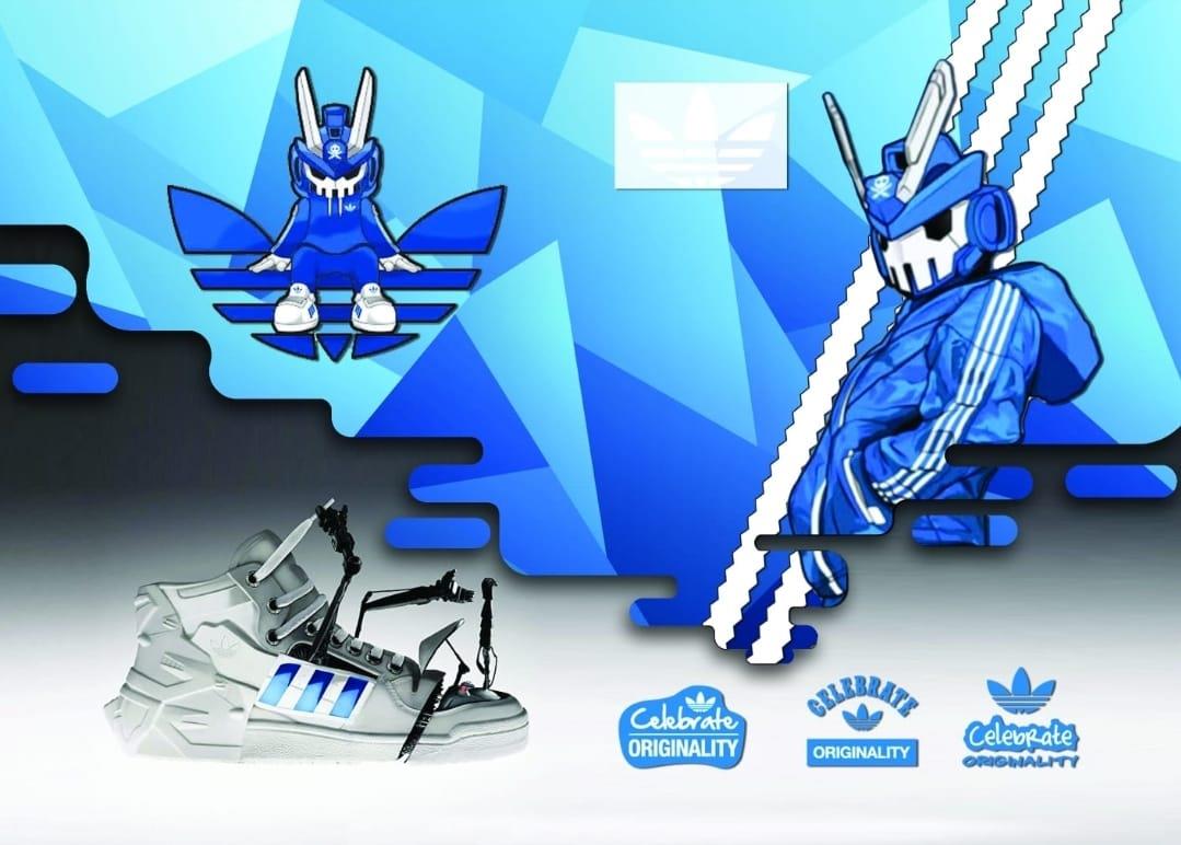 Adidas A4 Book Cover