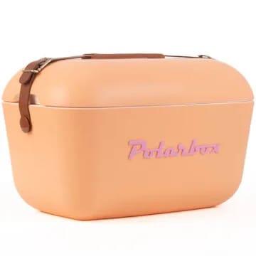 20L Polarbox Coolers Orange (Brown Strap)