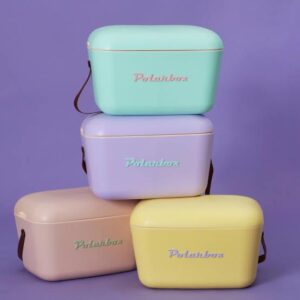 12L Polarbox Coolers  Blue (Beige Strap)