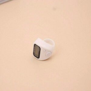 White Ring Style Zikr Counter