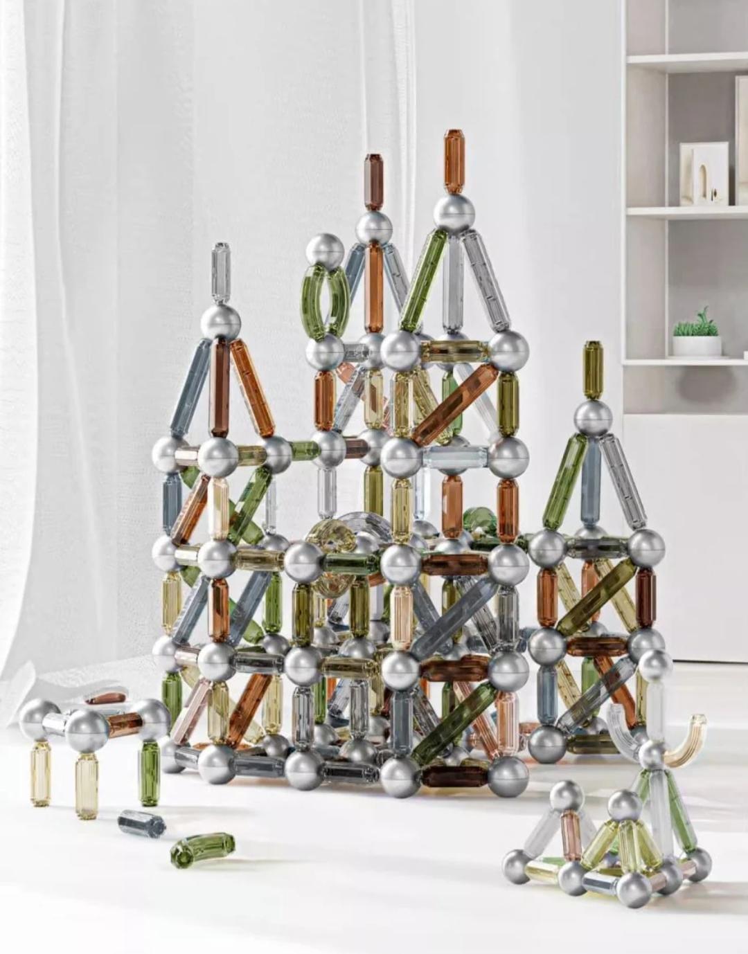 100 Pc Magnetic Rods