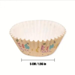 Eid Mubarak Baking Cup Kids Design 115X52x32mm