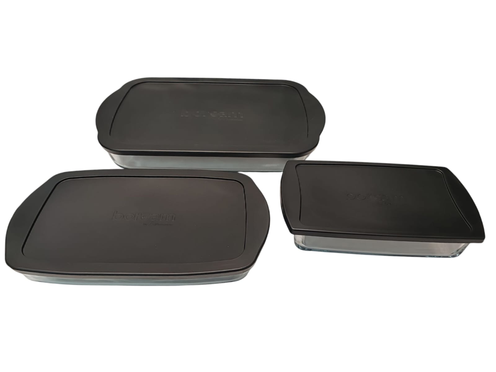 Borcam Rectangular Casseroles With Grey Lid 1320Ml - Image 10