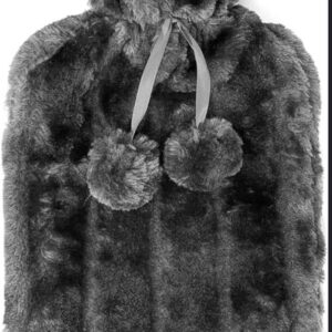 Water Bottle With Faux Fur Cover