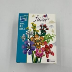 Blue Box Lego Flowers