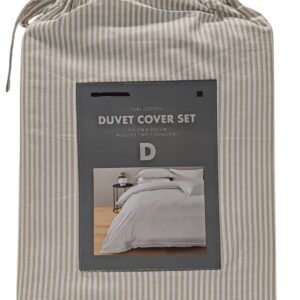 Double Duvet Cover W/Npillowcases Pink100%