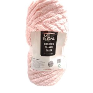 Embossed 150X180cm Flannel Throw Kiara