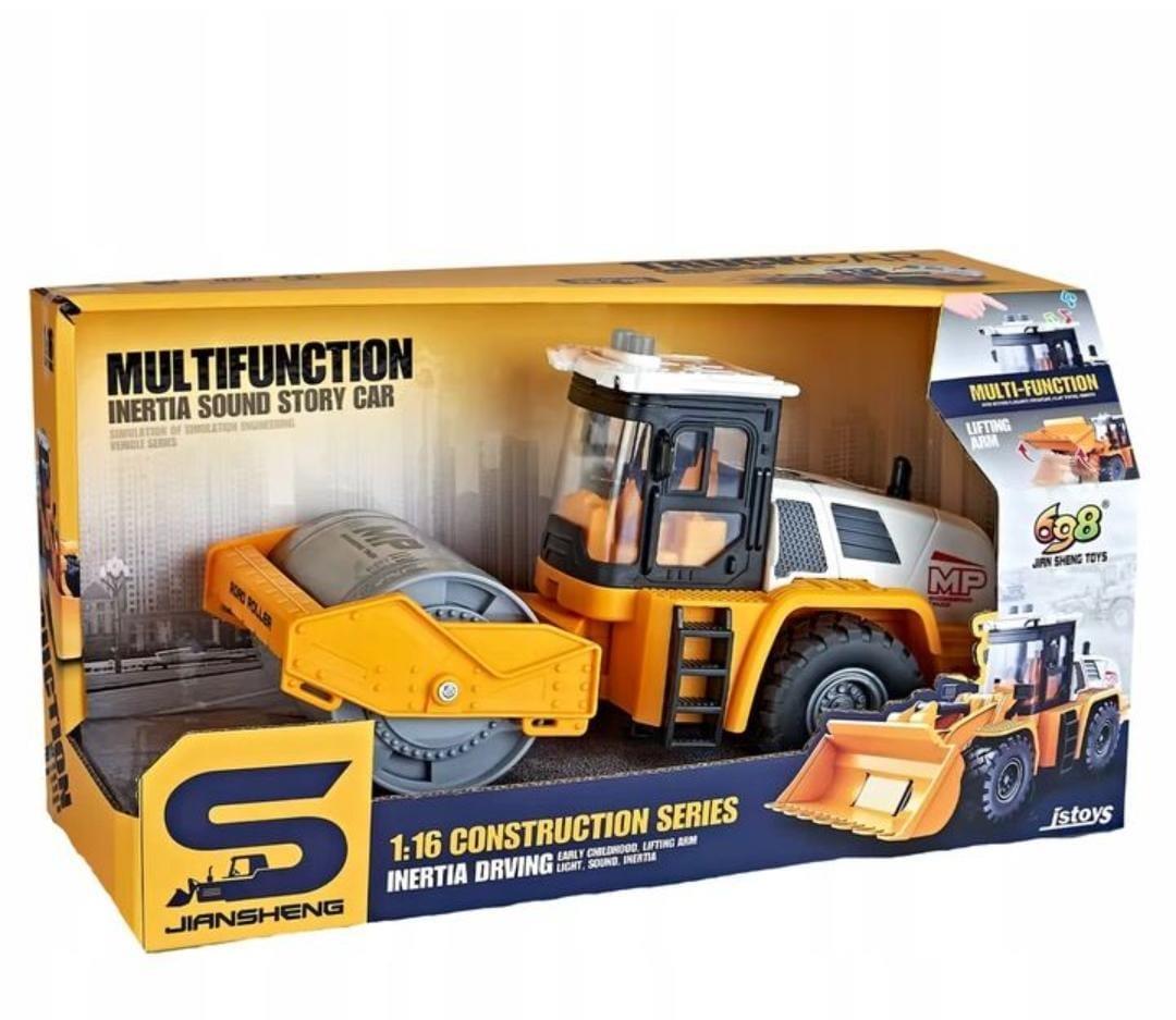 Yellow Multifunction Inertia Sound Story Car