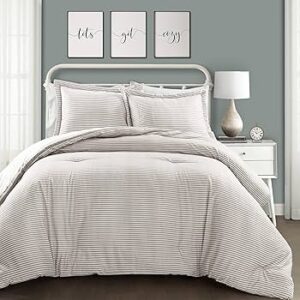 King  Chainstore Striped Printed Duvet Cover