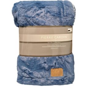 Pierre Cardin Rabbit Fur Sherpa Throws  200X220cm - Image 5