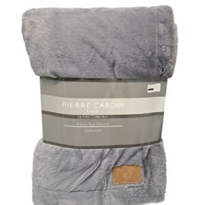 Pierre Cardin Rabbit Fur Sherpa Throws  200X220cm - Image 6