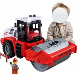 Yellow Multifunction Inertia Sound Story Car - Image 4