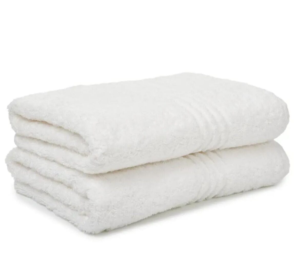 B -Grade Glodina White Bath Sheet