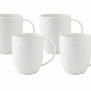 MAXWELL AND WILLIAMS WHITE BASICS DIAMONDS COUPE MUG - Image 2