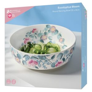 MAXWELL AND WILLIAMS EUCALYPTUS BLOOM SERVING BOWL