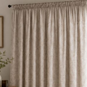 FOLIAGE JACQUARD TAPED LINED CURTAIN - Image 4
