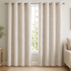 OYSTER LOLA JACQ EYELET LINED CURTAINS - Image 2