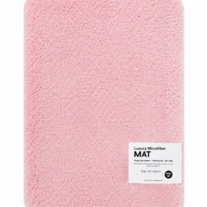 PINK LUXURY 750GSM MICROFIBRE BATH MAT
