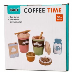 KABI WOODEN COFFEE TIME PLAYSET