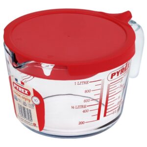 PYREX 1LT CLASSIC MEASURING JUG WITH LID - Image 3