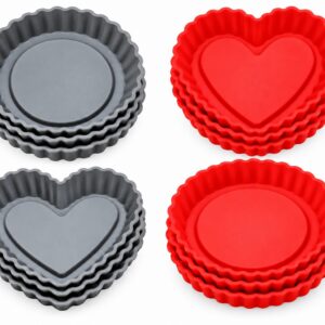 PERILLA 6-PIECE SILICONE MINI TART MOLD
