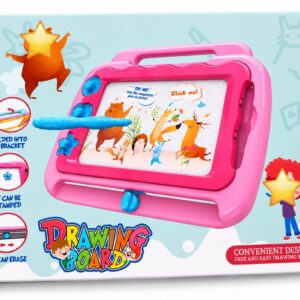 KIDS PINK MAGNETIC DRAWING BOARD