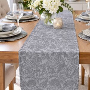GREY CHAINSTORE TABLE RUNNER - Image 2