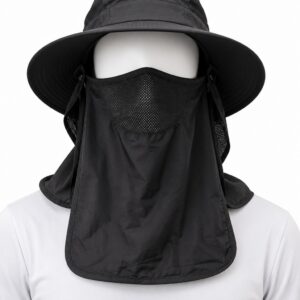 BLACK PARDAH CAP
