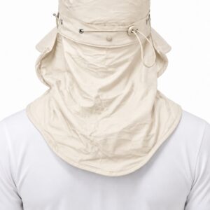 CREAM PARDAH CAP - Image 2
