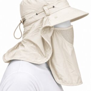 CREAM PARDAH CAP - Image 4