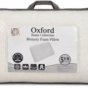 Oxford Standard M/Foam Waterproof Pillow - Medium