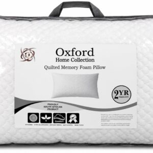 Oxford Standard Quilted Memory Foam Pillow