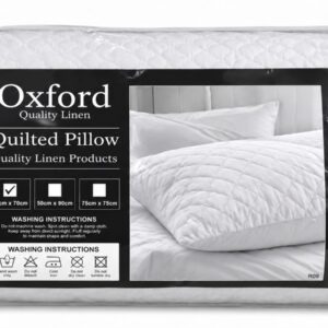 OXFORD 45X70CM Standard Quilted Pillow - Quality Sleep Support