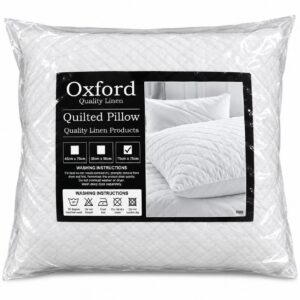 Oxford 75x75cm Continental Pillow - Premium Comfort