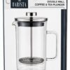 600ML Double Wall Barista Plunger - Premium Coffee Brewing
