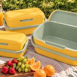 YELLOW 3 PIECE COOLERBOX SET 20L/12L/5L