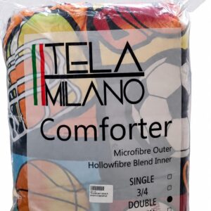 KIDS DOUBLE TELA MILANO SPORTS COMFORTER