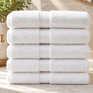 BRISTOL EGYPTIAN COTTON WHITE HAND TOWEL - Image 3